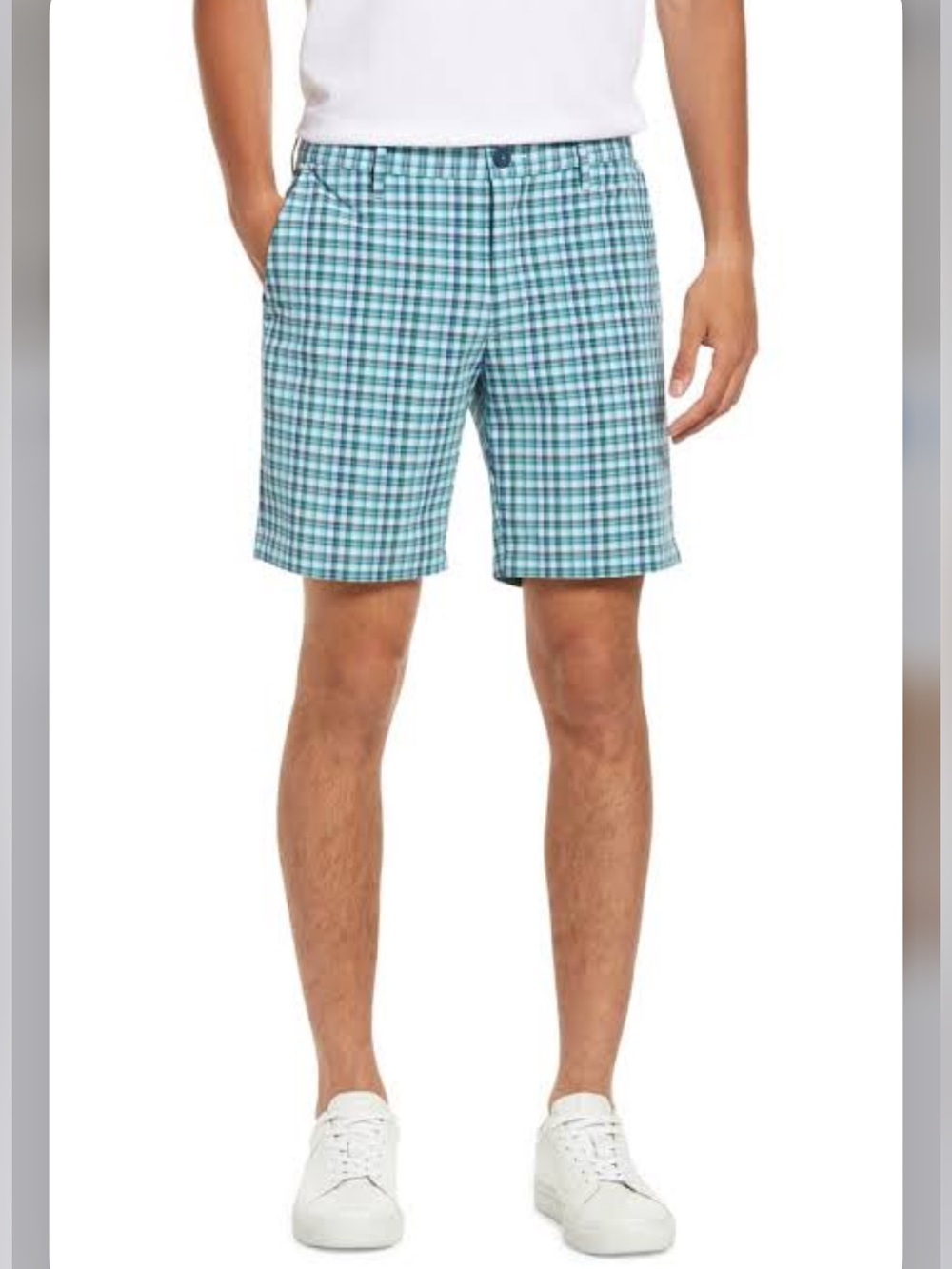 TOMMY BAHAMA Top Deck Check Shorts Size 35